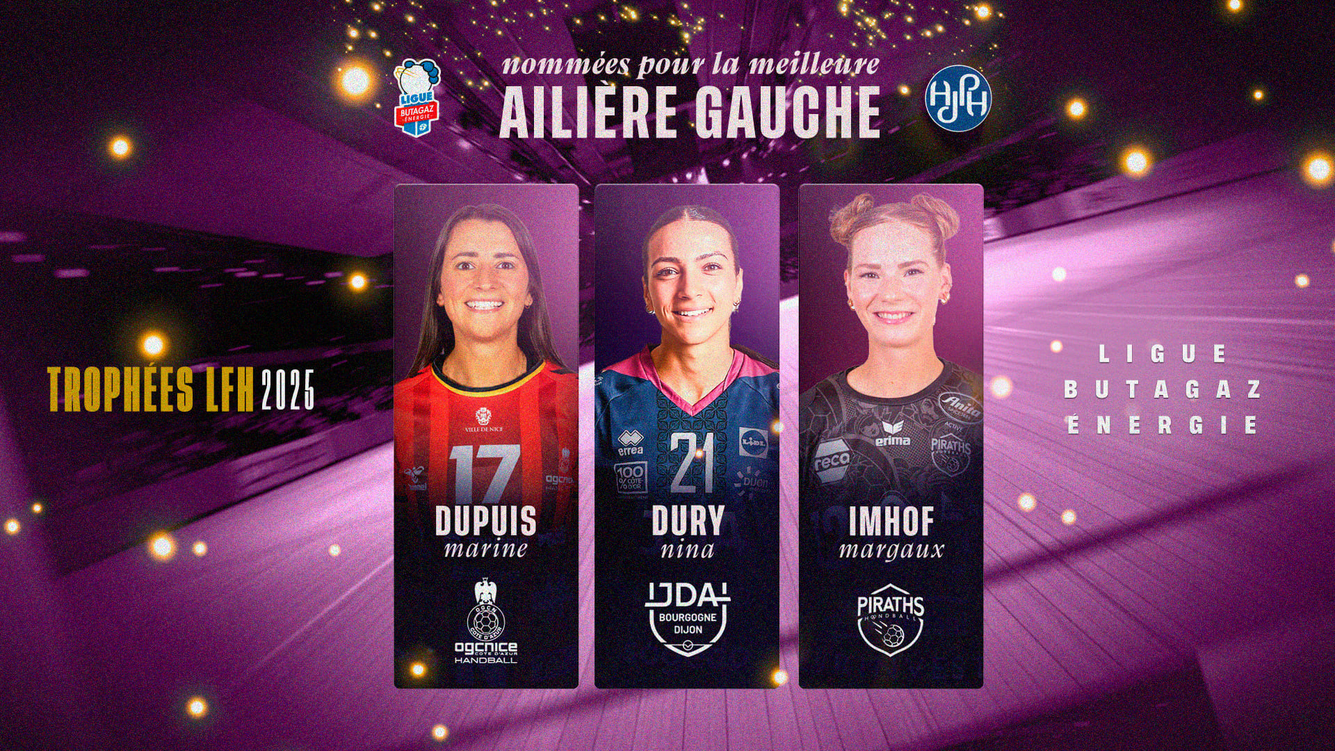 VOTEZ POUR NOS NOMMÉES AUX TROPHÉES LFH